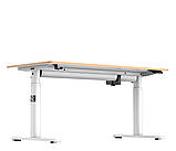Геймерський ігровий стіл Ultradesk Pulsar White, фото 7