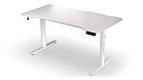 Геймерський ігровий стіл Endorfy Atlas L Electric Onyx White, фото 5