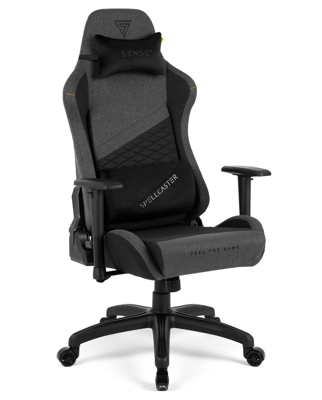 Комп'ютерне крісло для геймера Sense7 Spellcaster Senshi Edition XL Gray-Black