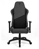 Комп'ютерне крісло для геймера Sense7 Spellcaster Senshi Edition XL Gray-Black, фото 5