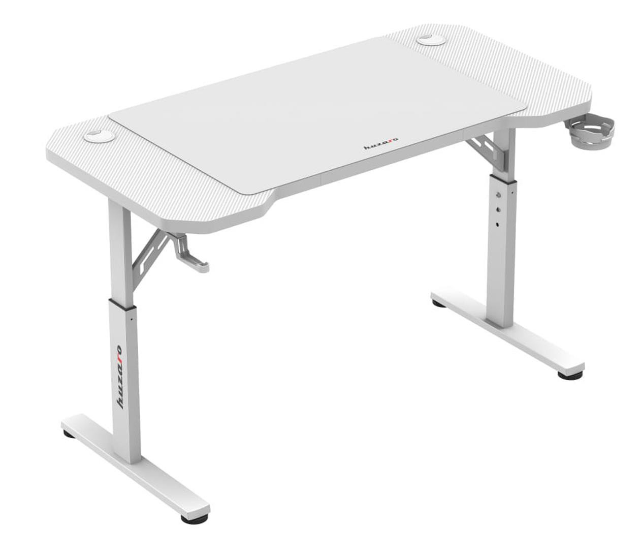 Геймерський ігровий стіл Huzaro Hero 2.6 White