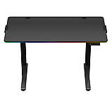 Геймерський ігровий стіл Huzaro Hero 8.2 RGB Black, фото 4