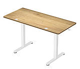 Геймерський ігровий стіл Mark Adler Leader 7.0 Wood/White, фото 6