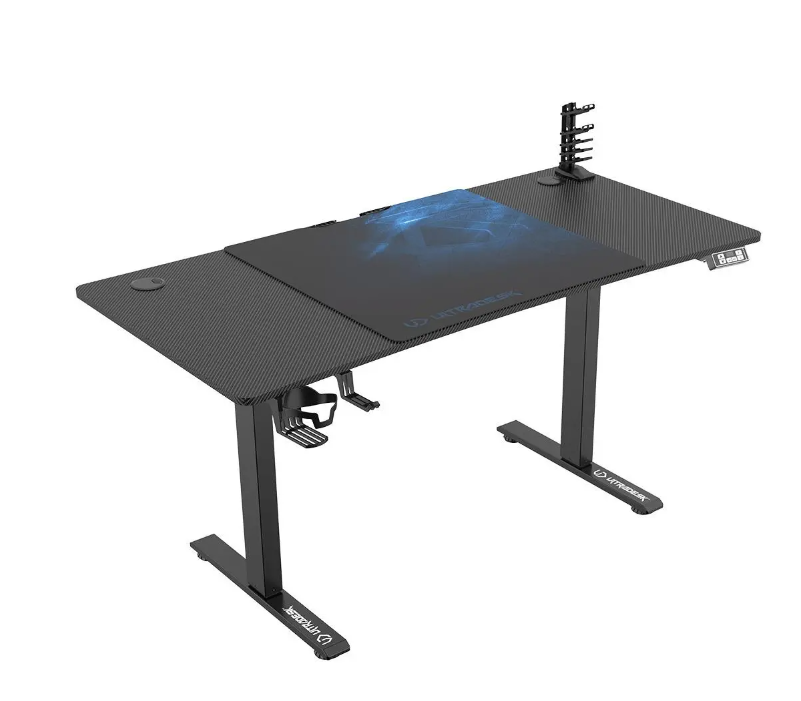 Геймерський ігровий стіл Ultradesk Level V2 Blue