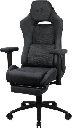 Комп'ютерне крісло для геймера Aerocool Royal Aerosuede Slate Grey