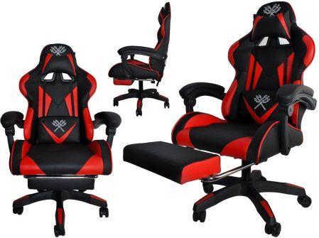 Комп'ютерне крісло для геймера Malatec 8979 Black-Red