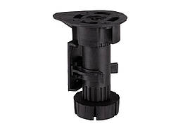 Ніжка меблева FZB 100 мм F01-B Чорна (4 шт.)