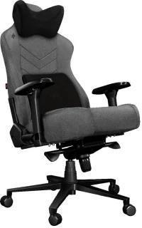 Комп'ютерне крісло для геймера Yumisu 2053 Light Gray/Black (YP2053PPLBM)