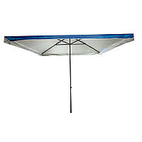 Парасолька 2x3 з клапаном однотонний синій для пікніка та пляжу