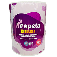 Рушник паперовий "Papela" Deluxe 2 шари (1 шт.), 480 відривів