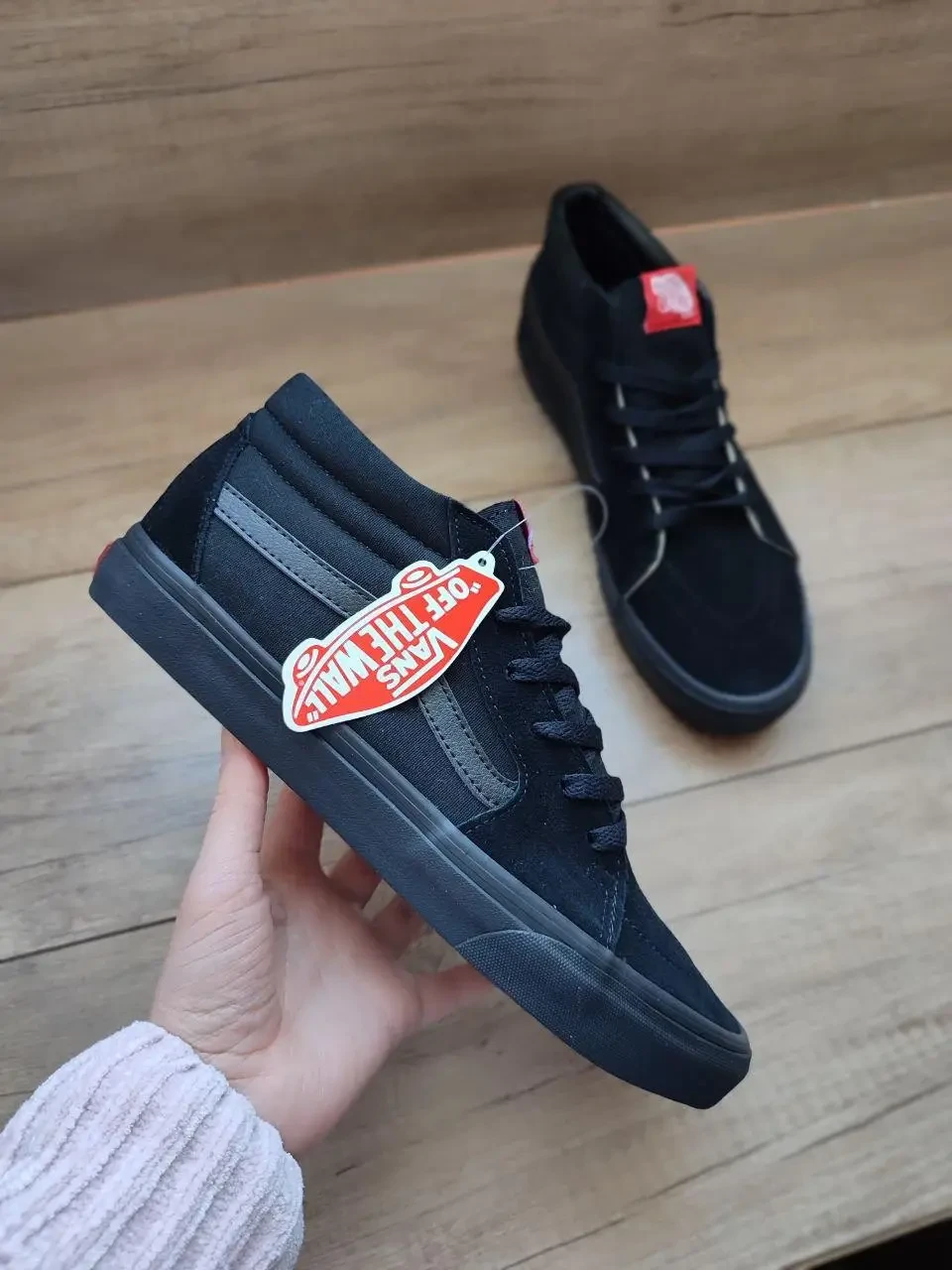 РОЗПРОДАЖ Кросівки Кеди Vаns Old Skool чорні високі