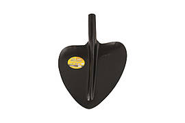 Лопата вугільна Mastertool 320 x 380 мм x 1.3 кг Чорна