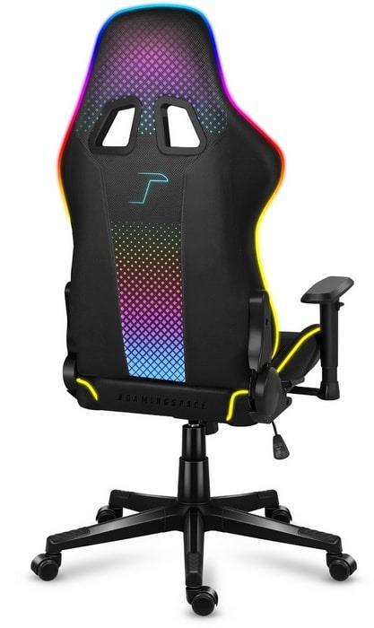 Комп'ютерне крісло для геймера Huzaro Force 6.3 RGB Mesh Black