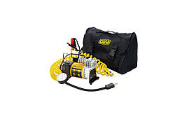 Миникомпресор автомобільний Сила 12 В x 10 bar x 35 л/хв однопоршневий зі шлангом