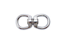 Вертлюг кільце-кільце Apro 4 мм нікель