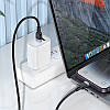Кабель із швидкою зарядкою 2м Lightning Apple iPhone HOCO X109 Energy PD27W Чорний, фото 8
