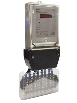Лічильник електричної енергії ЕЛВІН ЕТ 3B6D8GJMP-20 (трифазний, однотарифний, 10(200)А)