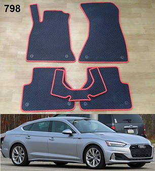 Килимки ЕВА в салон Audi A5 Sportback '16-25 (F5), фото 1