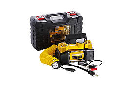 Миникомпресор автомобільний Сила 10 bar x 85 л/хв двопоршневий кейс