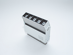 Поворотний магнітний трековий світильник Diasha QY-CX35C-136P-WH 6 Вт 48V 4000K 330Лм білий 6х3.5х14.3см