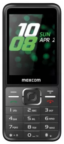 Телефон Maxcom MM244 Black UA UCRF