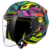 Шолом LS2 OF622 Funny 2 Joy Black (M)