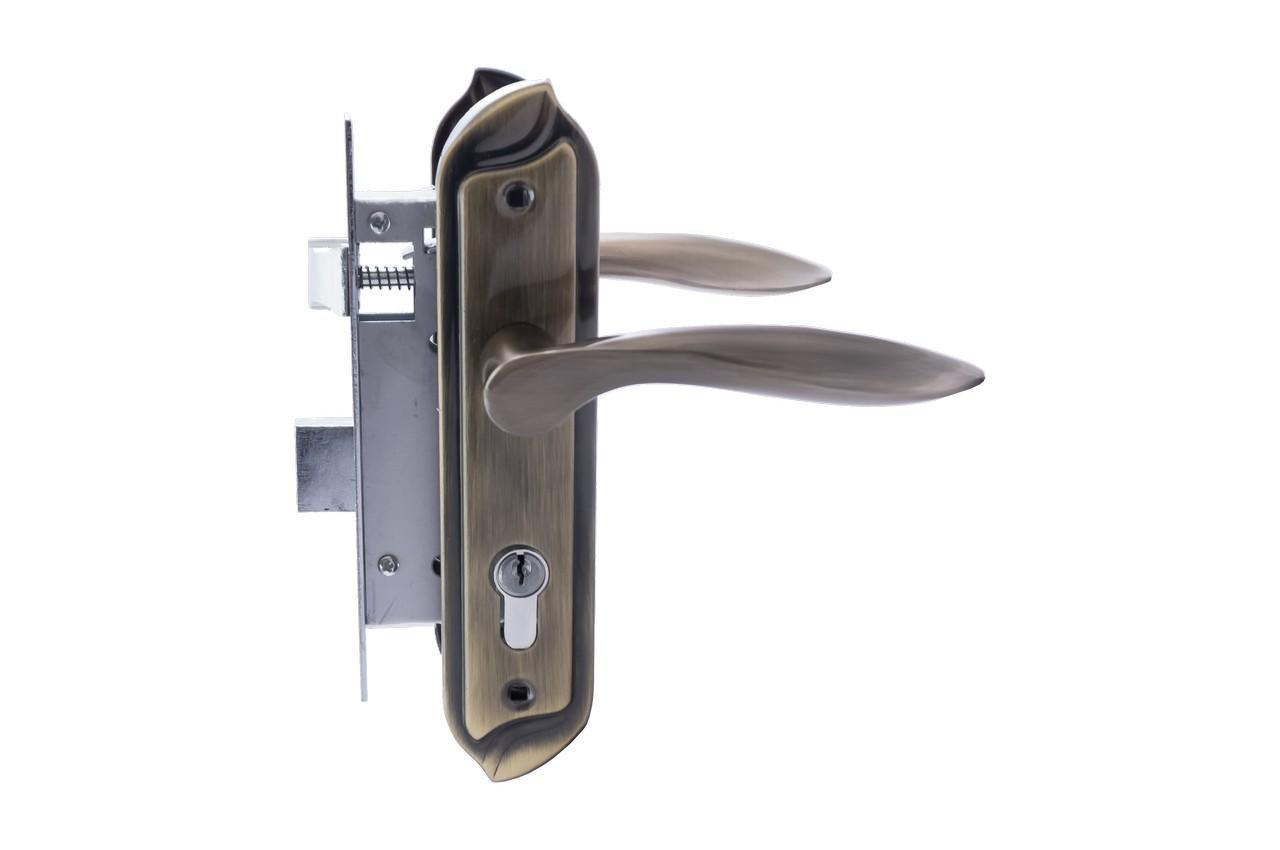 Ручка на планці з корпусом FZB 58 мм ЕТ-191 AB