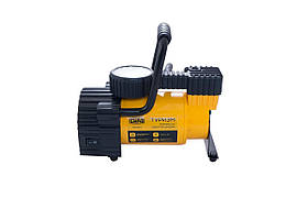 Миникомпресор автомобільний Сила 7 атм x 35 л/хв однопоршневий з ліхтариком