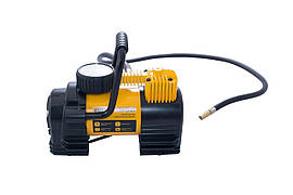 Миникомпресор автомобільний Сила 7 атм x 37 л/хв однопоршневий з ліхтариком