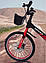 Дитячий велосипед, колеса 20", магнієва рама, дискові гальма, крила, "MARS-2 Evolution", фото 6