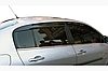 Дефлектори вікон вітровики Renault Megane II седан 2003-2009 (скотч) Sunplex, фото 6