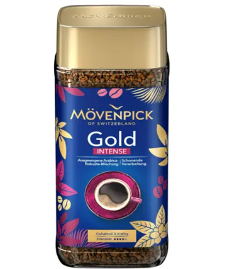 Кава розчинна Mоvenpick Gold Intense 200 гр