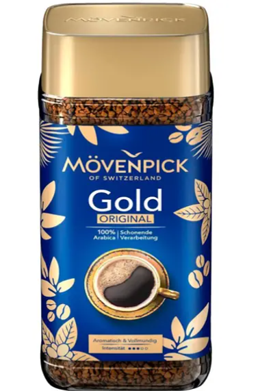 Кава розчинна Mоvenpick Gold Original 200 гр