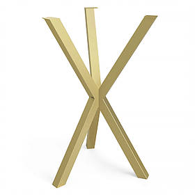 Каркас для столу з металу Ø 500 мм, H 730 мм Scandi Золото