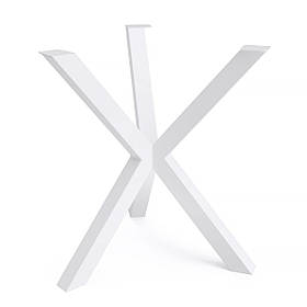 Каркас для журнального столу з металу Ø 500 мм, H 500 мм Scandi Білий