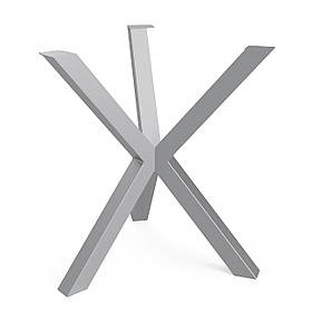 Каркас для журнального столу з металу Ø 500 мм, H 500 мм Scandi Сатин