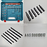 Шурупокрут із набором інструментів Jiageng Cordless Drill 25V J-25, синьо-чорний, фото 4