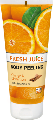 Пілінг для тіла Fresh Juice Апельсин і кориця 200 мл