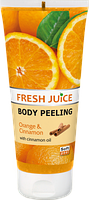 Пілінг для тіла Fresh Juice Апельсин і кориця 200 мл