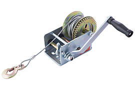 Лебідка барабанна Mastertool 900 кг x 10 м трос