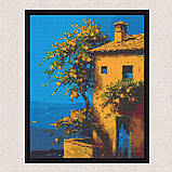 Алмазна мозаїка/вишивка Італійський пейзаж 40*50 см Орігамі OD 3441, фото 5
