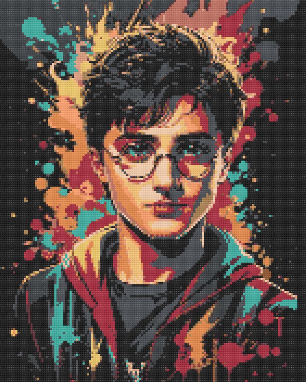 Алмазна мозаїка/вишивка Герої кіно. Гаррі Потер 40*50 см Орігамі OD 6001, фото 1