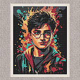 Алмазна мозаїка/вишивка Герої кіно. Гаррі Потер 40*50 см Орігамі OD 6001, фото 4