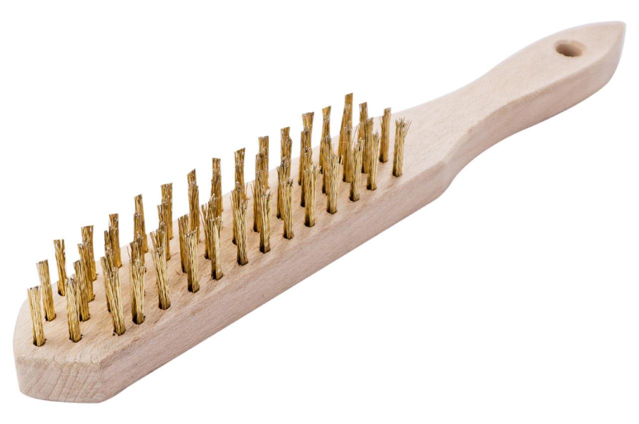 Щітка по металу МайГал 285 мм x 4 ряди