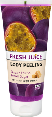 Пілінг для тіла Fresh Juice Пристрасний фрукт і коричневий цукор 200 мл