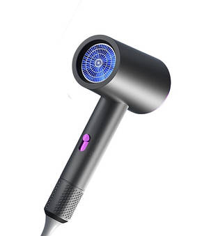 Фен із потужним потоком повітря Powerful Hair Dryer 2400 Вт Gray, фото 3