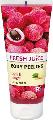 Пілінг для тіла Fresh Juice Лічі і імбир 200 мл