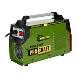 Інверторний зварювальний апарат Procraft AWH300T Зварювальний струм 300 А Діаметр електрода 1.6 - 5 мм, фото 6