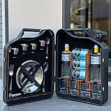Каністра 20 л з посудом на 4 персони - міні бар для брата, фото 3