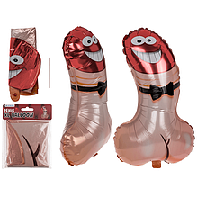 Фольгована повітряна кулька у формі пеніса Penis XL Balloon, 44,5 х 74 см
